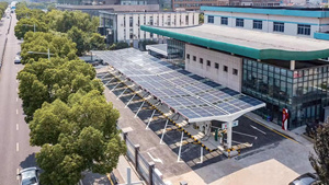 100kW ~ 1MW di nuova energia commerciale pila di ricarica per auto CCS caricabatteria elettrico da pavimento EV solare DC stazione di ricarica rapida - Product Image 4