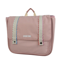 Mochila Escolar Taslon con Logotipo Personalizado, Bolsillo Frontal Estructurado y Etiqueta para Nombre - Mochila Infantil Resistente al Agua con Asa Superior