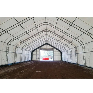 Carpa de Almacenamiento con Estructura de Acero Galvanizado de Alta Resistencia, Doble Truss, Cubierta de PVC, Venta al Por Mayor de Fábrica - Product Image 6