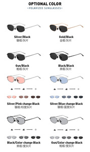 Fsk A750 Nieuwe Driver Rijden Gepolariseerde Kleur Veranderende Fotochrome <span class=keywords><strong>Lens</strong></span> Metalen Nachtzicht Full Frame Unisex Zonnebril Groothandel - Product Image 5
