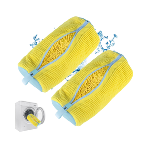 Wholesale Premium Zipper Custom Foldable Modern Bathroom Shoes <b>Laundry</b> Bag Fabric Pluffy Fibers for Washing Machine Use Clothing - Product Image 4