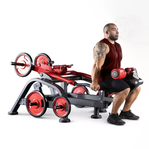 Máquina de entrenamiento de fuerza de alto estándar estilo martillo, con doble función de press de pecho y <span class=keywords><strong>pull</strong></span>-<span class=keywords><strong>down</strong></span> de látigo, para uso comercial en gimnasios. - Product Image 3