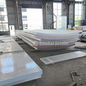 Modern luxe 500-1000 gallon grote rechthoekige aanrechtblad <span class=keywords><strong>aquarium</strong></span> van transparant acryl met 10 jaar garantie voor het houden van vissen - Product Image 4