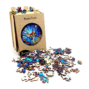 Puzzle per Adulti e Bambini, Giocattoli Educativi Fai-da-Te, Set di Puzzle in <span class=keywords><strong>Scatola</strong></span>, Puzzle in <span class=keywords><strong>Legno</strong></span> di Animali all'Ingrosso - Product Image 2