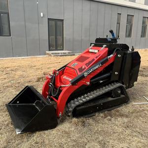 Cartiwell SCW-1200 gratis pengiriman selip <span class=keywords><strong>Mini</strong></span> Steer <span class=keywords><strong>Loader</strong></span> multifungsi mesin pemuat <span class=keywords><strong>Mini</strong></span> Fully Ulis dengan lampiran - Product Image 3