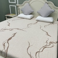 Tissu de matelas tricoté en polyester DTY 100% doux et confortable, pas cher, en provenance de Chine
