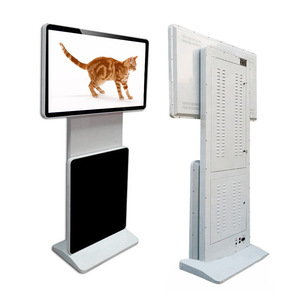Veto 43 49 55 65 Pulgadas, Soporte de Suelo para Señalización Digital Multitáctil, Rotación de 360 Grados, Reproductor de Publicidad, Pantalla Giratoria - Product Image 3