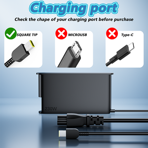 Nuevo Producto <span class=keywords><strong>Cargador</strong></span> USB-C de 230 W 20 V 11.5 A Cargadores para Portátiles Adaptadores de Corriente Continua para <span class=keywords><strong>Lenovo</strong></span> - Product Image 3