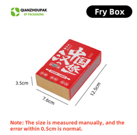 Vente en gros d'emballages de fast-food imprimés personnalisés de Chine Emballages de poulet frit et de croustilles à hamburger pour sushi et chewing-gum