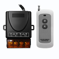 Control Remoto Inalámbrico para Bombas de Agua, Puertas de Garaje, Portones Eléctricos, Alta Potencia 220V, Sin Cables