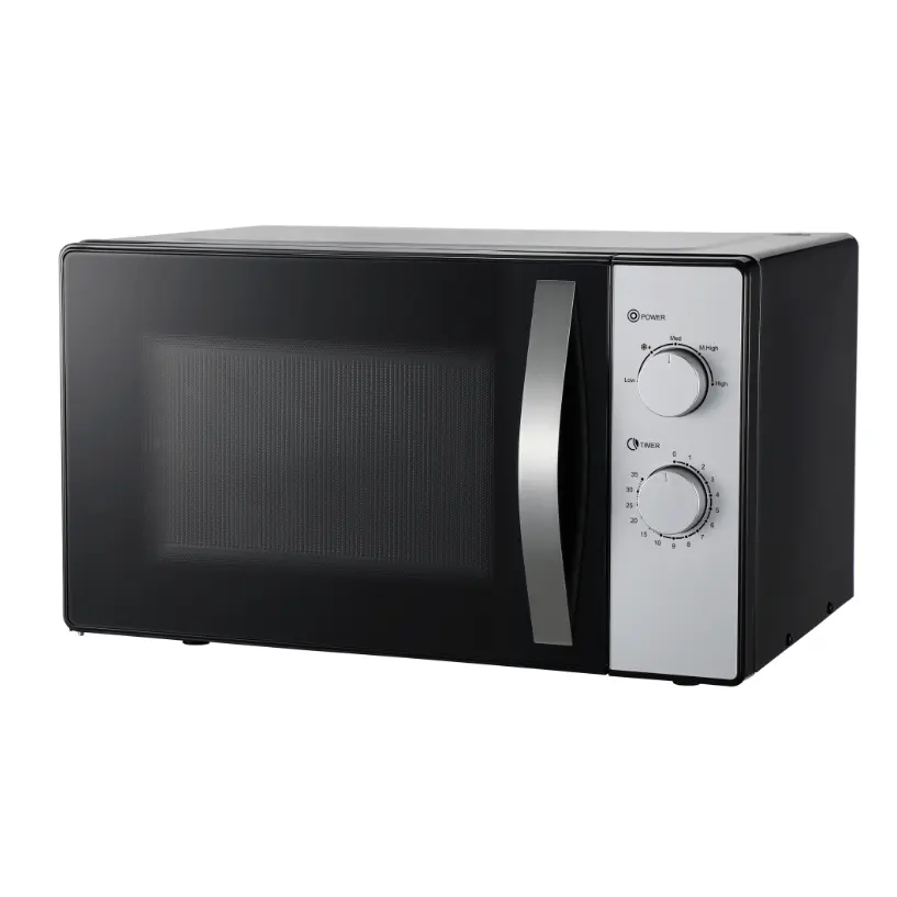 Бытовая Механическая Микроволновая Печь Для Выпечки Пиццы с ручкой из обычного стекла 23L 1280W S