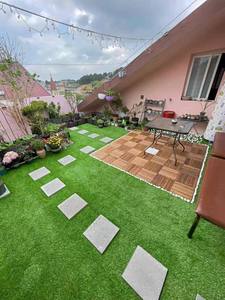 Césped artificial realista al tacto, césped sintético para exteriores, alfombra verde de césped artificial, césped sintético de aspecto natural - Product Image 3
