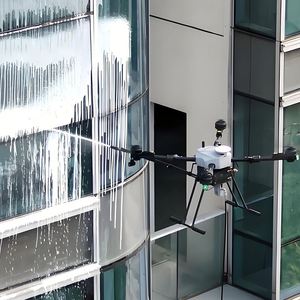 Drone de nettoyage professionnel JIUSI D15R pour vitres, système de lavage de façades de bâtiments en grande hauteur - Product Image 6