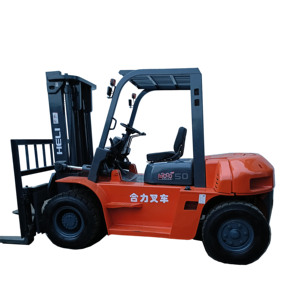 Oferta Especial: Montacargas Diésel HELI CPCD50 de 5 Toneladas, Usado, con Desplazador Lateral Hidráulico, Neumáticos Sólidos, Rendimiento Estable, Multiusos, Excelente Estado - Product Image 1