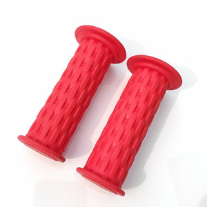 Poignées de guidon de vélo pour enfants, 22,2 mm, TPR, souples, tissées, colorées, pour vélos d'enfants - Product Image 4