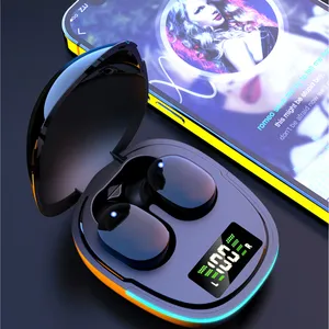 Auriculares TWS para videojuegos G9S Bt 5,0, cascos a prueba de agua para el sudor con batería externa LED para teléfonos inteligentes, novedad