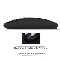 Mouse Nirkabel Multi 3D untuk Windows Mac, Mouse Datar Ajaib Multi 3D Gulir Sentuh BT untuk Windows Mac
