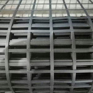 Стальная пластиковая георешетка для подпорной стены и дорожного строительства по низкой цене 100 кН 80 кН 70 кН 50 кН 30 кН георешетка - Product Image 2