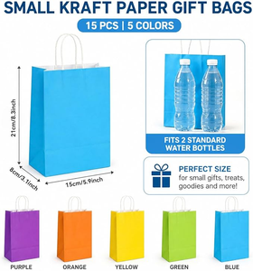 Custom Kraft Eco-Friendly Disposable Biodegradable Take Away Food Paper <b>Bags</b> for Restaurants Bar Western Food Carryout - Product Image 6