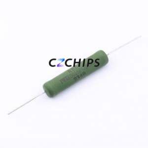 Resistencia de Orificio Pasante PWWR0016F4R00K9, Componente de Orificio Pasante (THT), D11.5xL51.5mm, Bobinada, 4 Ohmios, 1%, 16W - Product Image 1