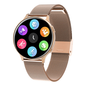 Montre connectée ronde MC66 avec appels Bluetooth, montre <span class=keywords><strong>pas</strong></span> chère pour hommes et femmes, montre de fitness - Product Image 5