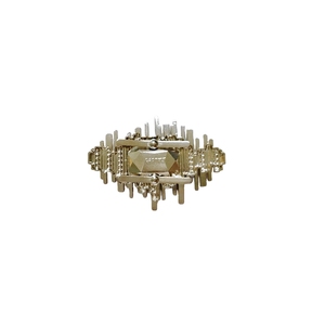 تصميم فريد قطع ملحقات الأحذية غير النظامية عالية الجودة قابلة للتخصيص سبائك الزنك معدن قابل للتعديل دائم تزيين الأحذية - Product Image 4