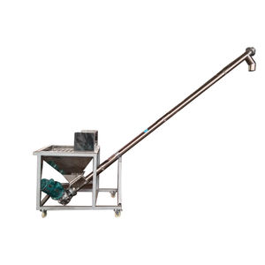 Sistema de Manejo de Lodos para Tratamiento de Aguas Residuales Dahan 1-5t/h, Transportador de Tornillo Inclinado sin Eje de Acero al Carbono para la Industria Química - Product Image 2