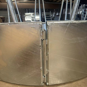 Low Price Hot Dip Galvanized <strong>Cattle</strong> Goat Horse Hay Round Bale Feeder Steel <strong>Cattle</strong> Feeder