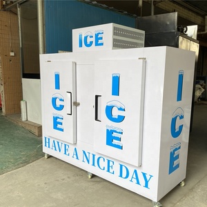 Trong Nhà Và Ngoài Trời Ice Lưu Trữ Hộp Bin Máy Nước Đá Duy Nhất Nhiệt Độ Thép Điều Khiển Kỹ Thuật Số - Product Image 1