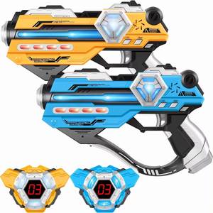 Juego de 2 Pistolas Láser con Pantalla LED Digital de Puntuación, Chalecos Incluidos, Diversión Familiar y para Adultos, Éxito de Ventas Transfronterizo - Product Image 5