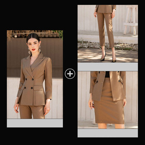 Set da <span class=keywords><strong>donna</strong></span> 2 pezzi Set completo <span class=keywords><strong>abbigliamento</strong></span> <span class=keywords><strong>formale</strong></span> <span class=keywords><strong>donna</strong></span> taglie forti - Product Image 5