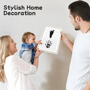 Baby Milestone Cards Inkless <strong>Print</strong> Kit Hand and Footprint Kit for Dog <strong>Paw</strong> <strong>Print</strong> Newborn Hand Baby Footprint Kit Ink Pad - Product Image 2