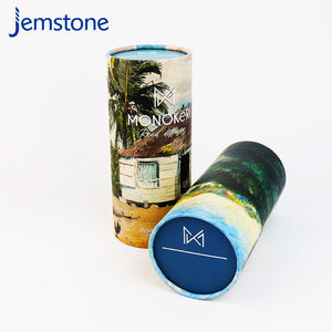 Le papier en carton kraft écologique de haute qualité peut offrir un tube d'emballage en papier cadeau - Product Image 2