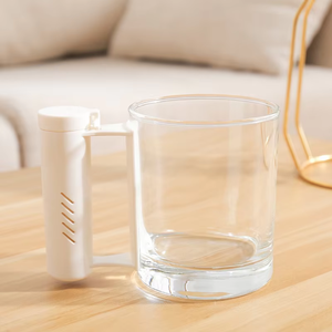 ANYAモダンポータブル耐熱ガラスティーカップハンドル付きインフューザーフィルター380mlビジネスギフト - Product Image 5