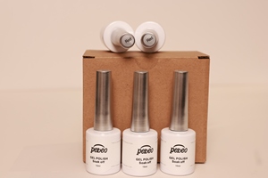 Fournisseur d'articles pour ongles, faible MOQ, vernis à ongles gel UV végétalien et biologique 2 en 1, vernis gel rouge à retirer par trempage, flacon, marque <span class=keywords><strong>PEBEO</strong></span> - Product Image 5