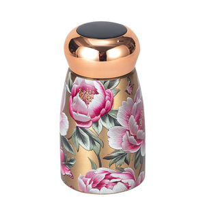 Mini Mushroom Cup Portable Insulated Travel Drink Cup For Girls Compact Cute With Customizable Design - Product Image 3