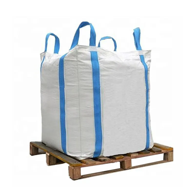 Vendita calda 500kg 1000kg 1200kg 1500kg 2000kg 1 Ton 2 tonnellate Jumbo Bag dimensione sacchetto di fagioli Fibc Jumbo alla rinfusa Big Bag