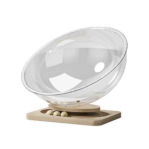 Casa transparente para gatos, muebles para gatos de espacio pequeño, <span class=keywords><strong>cama</strong></span> de cápsula para mascotas antiarañazos, <span class=keywords><strong>nido</strong></span> de cápsula espacial con patrón sólido - Product Image 4