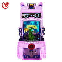 Machine de jeu d'arcade pour enfants - Jeu vidéo interactif à monnayeur en acier inoxydable avec garantie d'un an