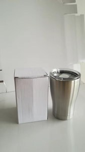 Venta inoxidable de calidad alimentaria niños taza con tapa de doble pared aislado al vacío de vidrio de vino de 10oz de vaso - Product Image 4