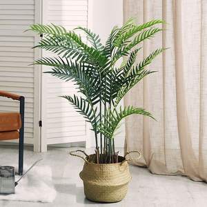 Fabbrica della cina PVC artificiale palma finto Bonsai piante per la decorazione del supermercato e del giardino di casa - Product Image 5