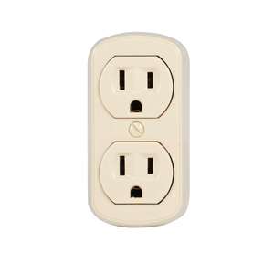 Chúng tôi loại Điện Thẳng lưỡi 15 amp 125V Duplex bề mặt núi receptacle - Product Image 2