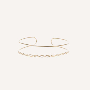 Collier ras du cou CUCOCUCA YFB 010 en acier inoxydable à maillons ovales, bijou de cou moderne et minimaliste, design simple pour les tenues d'été - Product Image 2