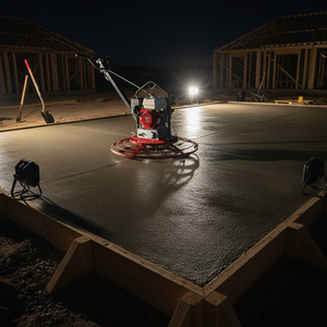 เครื่องขัดพื้นคอนกรีตเกรดอุตสาหกรรม เครื่องฉาบปูนฉาบเรียบแบบมือถือสำหรับงานมืออาชีพ - Product Image 2