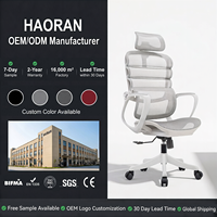 Chaise de bureau ergonomique en maille de designer, vente en gros, dossier haut moderne et artistique, qualité supérieure, OEM ODM, pour la maison, le bureau et l'école