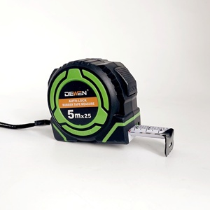 Dewen 7m có thể thu vào thép đo băng độ chính xác cao với luban cai trị da trường hợp metric/Imperial inch hệ thống - Product Image 2