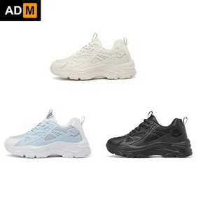 2023 Stock New Women's Shoes Fashion Breathable Lace-up European Popular Height Increasing Shoes Fast Consumer Goods
