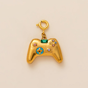 Vintage dea greca angelo Totem <span class=keywords><strong>ciondolo</strong></span> rotondo moda oro placcato 18K acciaio inox arco Taxi Console di gioco nuvole Bear Charms - Product Image 3