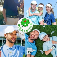 Marqueurs de balle de golf durables de 24 mm, nouvelle conception personnalisée Amrta Factory, avec votre propre logo en métal