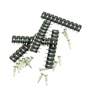 Clous en acier galvanisé électrolytique moletés pour béton, diamètre 3,0 mm, pour pistolet à clous <span class=keywords><strong>pneumatique</strong></span> sans fil - Product Image 2